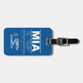 Miami International Airport MIA Bagagelabel (Voorkant horizontaal)