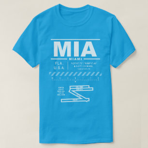 Miami International Airport MIA T-shirt