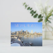 Miami, International gateway to the World. Briefkaart (Staand voorkant)