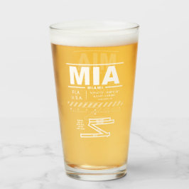 Miami Internationale Luchthaven MIA Glas