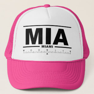 Miami Internationale Luchthaven MIA Trucker Pet