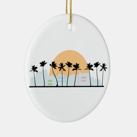 Miami Keramisch Ornament (Rechts)