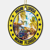Miami Keramisch Ornament (Links)