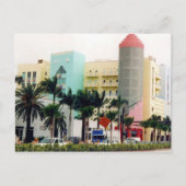 miami-kleuren briefkaart (Voorkant)