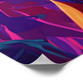 Miami Latinos Salsa Dancing at Night Painting Poster (Hoek)