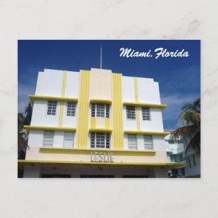 miami leslie briefkaart