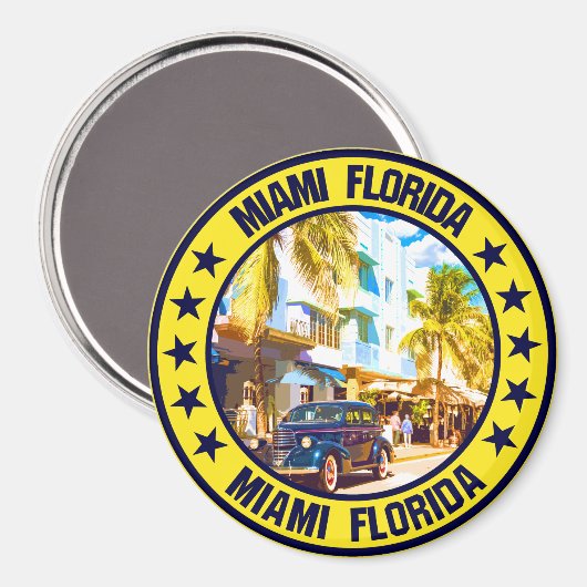 Miami Magneet (Voorkant / Achterkant)