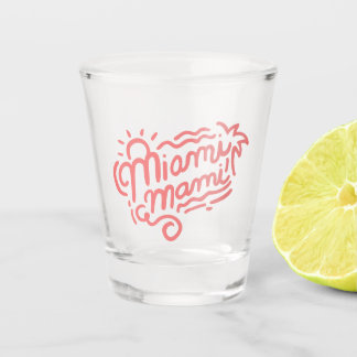 Miami Mami Bachelorettes Shot Glass Shot Glas