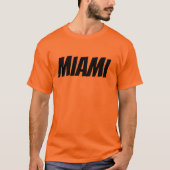 Miami Mannen Basic T-shirt (Voorkant)