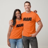 Miami Mannen Basic T-shirt