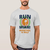 Miami Marathon Life Time 2022 T-Shirt (Voorkant)