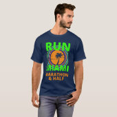 Miami Marathon Life Time 2022 T-Shirt (Voorkant volledig)