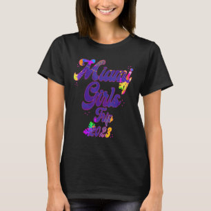 Miami Meisjesreis 2023 Bachelorette Feest Besties  T-shirt