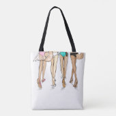 Miami Meisjesweekend Weekend Bikini Tote Bag (Achterkant)