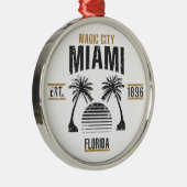 Miami Metalen Ornament (Rechts)