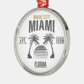 Miami Metalen Ornament (Links)