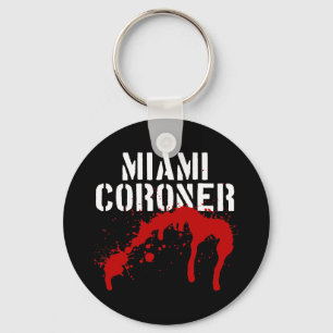 Miami Metro PD Coroner Sleutelhanger