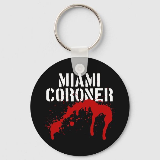 Miami Metro PD Coroner Sleutelhanger (Voorkant)