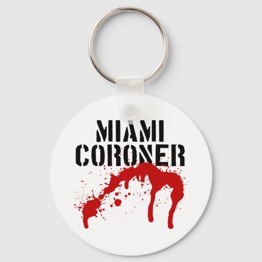 Miami Metro PD Coroner Sleutelhanger (Voorkant)