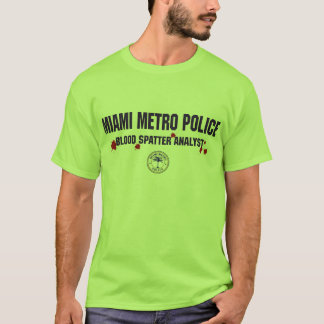 MIAMI METRO POLICE T-SHIRT
