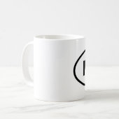 Miami MIA oval Koffiemok (Voorkant links)