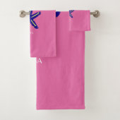 Miami, Miami Beach, roze Bad Handdoek (Insitu)