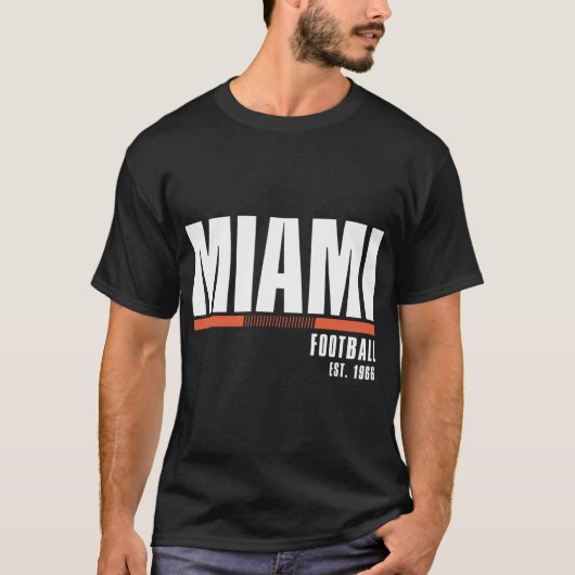 Miami National Football 2023 gift T-shirt (Voorkant)