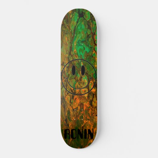 Miami Nice RONIN BRAND Skateboard Deck (Voorkant)
