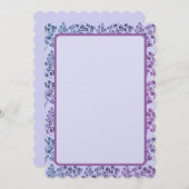 Miami Nights CurlyQue kerstbomen Feestdagenkaart (Voorkant / Achterkant)