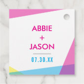 Miami Nights Dank u Bedankjes Labels (Achterkant)