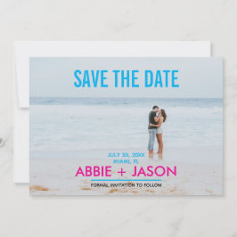 Miami Nights Foto Save The Date