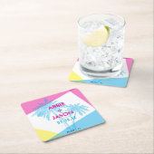 Miami Nights Kartonnen Onderzetters (Insitu)