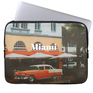 Miami Ocean Drive Reis Souvenir Laptop Sleeve