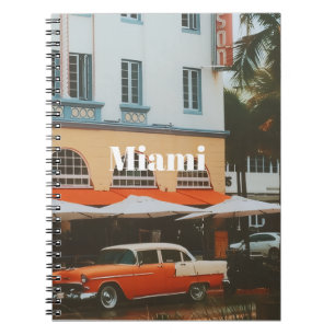 Miami Ocean Drive Reis Souvenir Notitieboek