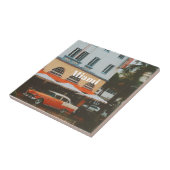 Miami Ocean Drive Reis Souvenir Tegeltje (Zijkant)