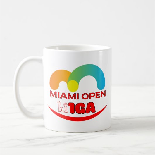 Miami Open Koffiemok (Links)