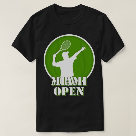 miami open t-shirt (Design voorkant)