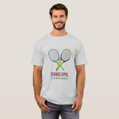 Miami Open Tennis Tournament T-shirt (Voorkant volledig)