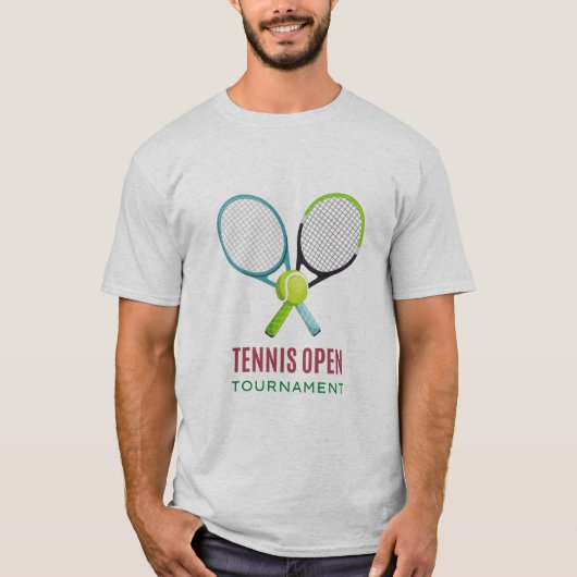 Miami Open Tennis Tournament T-shirt (Voorkant)