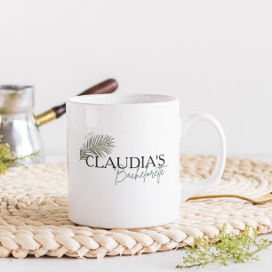 Miami Palm Bruid Aangepaste Chic Bachelorette Fees Koffiemok