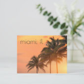 Miami Palms Briefkaart (Staand voorkant)