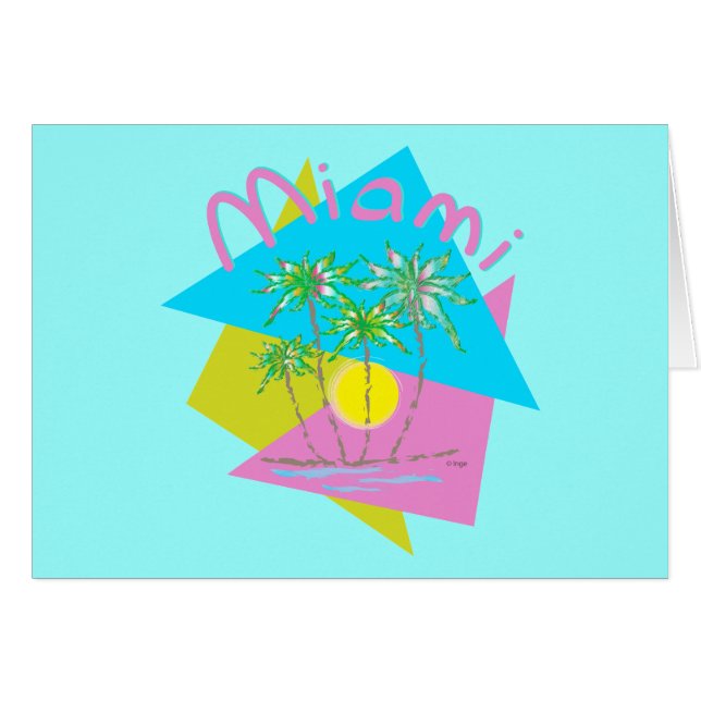 Miami Palms Sun (Voorkant Horizontaal)