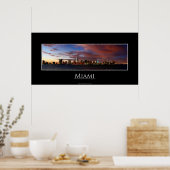 Miami Panorama Poster (Keuken)