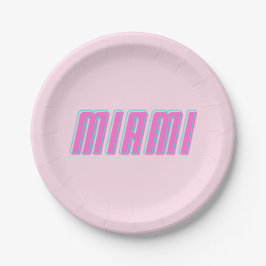 Miami Papieren Bordje