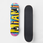 Miami Persoonlijk Skateboard (Voorkant)