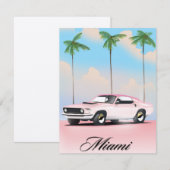 Miami Pink Sunset (Voorkant / Achterkant)