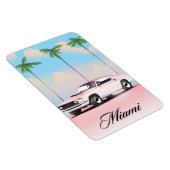 Miami Pink Sunset Magneet (Rechterzijde)