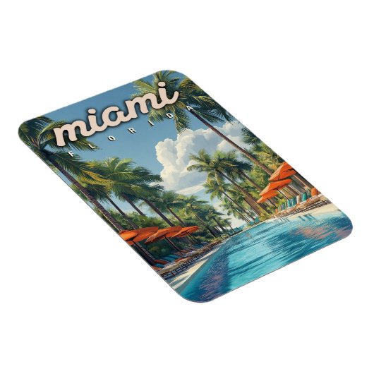 Miami Pool  Magneet (Rechterzijde)