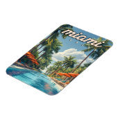 Miami Pool  Magneet (Linkerzijde)