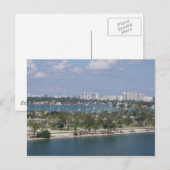 Miami Port Briefkaart (Voorkant / Achterkant)
